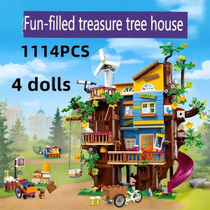 10th Anniversary girl Series 41703 Good Friends Friendship Tree House Childrens Assembled Toys Christmas New Year Gifts 2026New