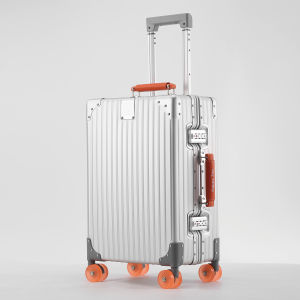 sushimu | New Full Aluminum-Magnesium Travel Suitcase 20 inches