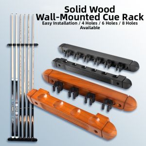 YOUPAIQU | Wall Mounted Pool Cue Holder Easy Installation