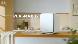 Máy tiệt trùng sấy khô khử mùi UVC-LED công nghệ Nano Plasma Ion FATZ BABY Plasmax 12 FB4828ZH trang bị công nghệ mới dung tích 30 lít
