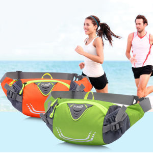 Waist Pack for Men Women Couple Waterproof Belt Pack Nylon Anti-Theft Pack Belt Bags Lightweight Running Belt Waist Pack Elastic Breathable High Capacity with Zipper Sports Accessories