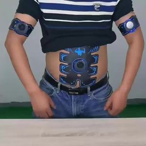 Oreadex | New USB Rechargeable EMS Muscle Stimulator ABS Arm 3 IN 1 Trainer Smart Wireless Fitness Abdominal Training Electric Body Slim