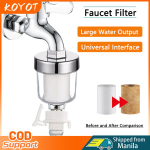 KOYOT Water Purifier Filter Tap Universal for Kitchen Faucet Bathroom Shower Household Filter PP Cotton High Density Practical