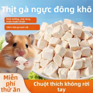 ZHUCHONG | Thức Ăn Gà Đông Khô Làm Thức Ăn Cho Chuột
