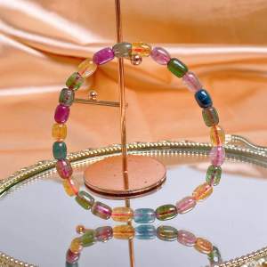 【 现货▪️SG 】 5mm 糖果碧玺路路通手串▪️彩色能量 × 招人缘 × 时尚百搭| Candy Tourmaline Bracelet|Charm • Balance • Color Energy