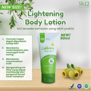 Hand Body Lotion Pemutih Badan SR12 - Body Lotion Pemutih Badan SR12 - lightening Body Lotion plus Whitening Night Body Lotion SR12