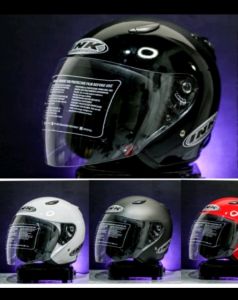 HELM INK CENTRO EMBOSS SNI HALF FACE ORIGINAL MERK SKS DCS BUSA TEBAL BISA COD