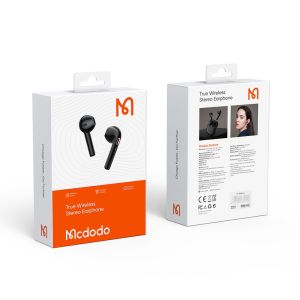 Mcdodo HP803 True Wireless Earbuds In-Ear Bluetooth Earphones IP54 Waterproof Noise Cancellation Touch Control For Phone