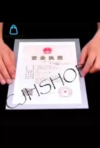 CJHSHOP A4/A3 Magnetic Sign Holder Wall Mount Self-Adhesive Picture Poster Display Frames for Office Store