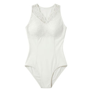 DAN’S GIRL | V-Neck Lace Ballet Leotard