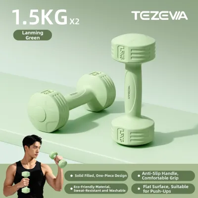 TEZEWA | Muscle Building and Strength Training Dumbbells 5kg