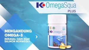 Omega Squa Omega 3 Squalene Minyak Ikan Original