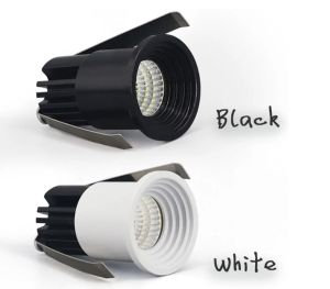 Mini LED Spot Downlights COB 5W Recessed Led Spots 220V Dimmable Light for Ceiling Cabinet Showcase Loft Decorations