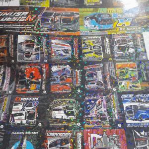 STIKER HOLOGRAM MURAH BUS BASURI ISI 48 PC /STIKER HOLOGRAM BUS BASURI ISI 48 MOTIF BARU /STIKER HOLOGRAM