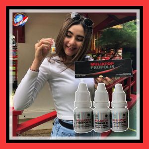 Propolis Muliatop Propolis isi 10 botol Asam lambung Asam Urat Darah tinggi Darah Rendah Infeksi Kista. Kolestrol Leokimia Luka Congek Lutut Maag Katarak Paru paru Prostat dll