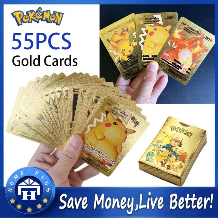 pokemon gold gx cards Pokemon gold cards V Series Cards Vmax GX Rare Golden Cards main image 0