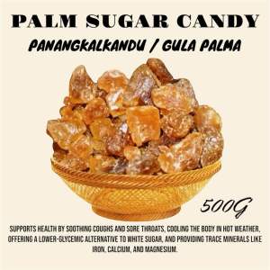 Sugar Cane Rock Panangkalkandu Panakarkandu Rock Candy Lump Sugar Palm Palm Sugar - Shri Sai Jothy Store