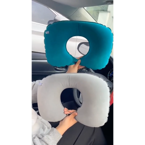 Gối bơm hơi tự độnggối chữ Ugối du lịchgối bơm hơikhông cần thổi miệnggấp gọn tiện mang theo
