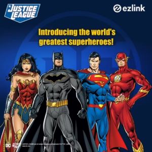 Limited Edition - DC Justice League / Marvel Avengers - Captain America / Superman / Batman / Wonder Women design EZ Link Charm with no load value 2023 model