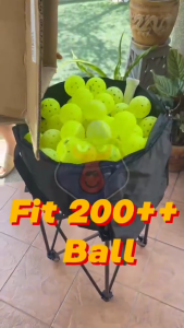 Fast Monkey DIY Large Storage Ball Trolley for Tennis Pickleball Badminton Fits 200+ Balls