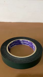 Double Tape Foam Hijau 1" 20mm x 5 meter Selotip Lakban Busa Hijau HARACHI Harga Termurah