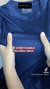 𝐐𝐀𝐘𝐑𝐀𝐀 TSHIRT MUSLIMAH MATERIAL JERSEY SIZE M TO 7XL KHAKI/DARK PURPLE/GREY/DUSTY ROSE READYSTOCK !!