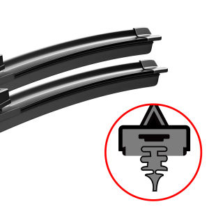 Cần Gạt Nước Kính Chắn Gió Ô Tô Cho Jeep Compass MK49 MP 2006-2023 Phụ Kiện Cửa Sổ Phía Trước Bằng Cao Su Tương Thích Với Nhiều Năm Sản Xuất