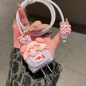 Ukuran PAS Pelindung Charger Iphone 20w Motif Bervariasi Pelindung Kabel & Adaptor Iphone 20w