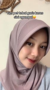 Hijab Sport Murah / Jilbab Kekinian Olahraga Santai /Kerudung Voli Bahan Jersey Premium Dijamin Adem