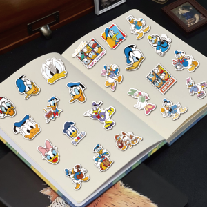 Classic Donald Duck Daffy Funny Daily Stickers DIY Mobile Phone Computer Notebook Power Bank Water Cup Desktop Scrapbooking Materials Luggage Waterproof Stickers
