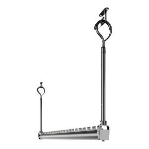 MINGZHI | Invisible Gap-fitting Balcony Ceiling Mounted Clothes Rack