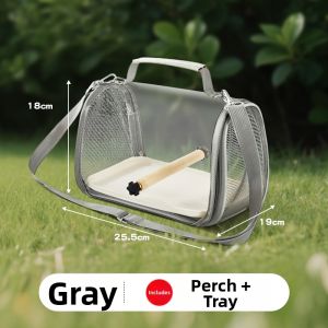 VOA | Pet Bird Carrier Bag Breathable Portable Parrot Bud Cockatiel