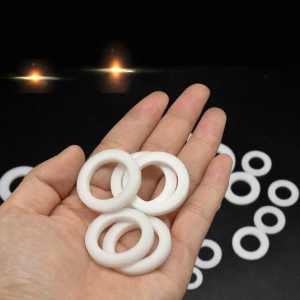 White Wear-Resistant POM Washer Processing