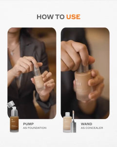 Studio Tropik Foundcealer 2 IN 1 Fondation Concealer