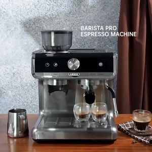 Máy pha cà phê Espresso chuyên nghiệp 3 trong 1 thương hiệu cao cấp HiBREW CM5020 áp suất 20bar công suất 1550W