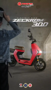 Sepeda Listrik pacific Zeckrom 300 dengan Baterai SLA 48V12Ah Motor Power 500 Watt up Maksimal beban 150Kg