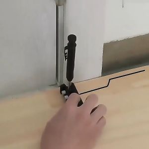 Alat Ukur Penanda Garis Sudut Multifungsi Kayu Pengukuran Penggaris Pertukangan Serbaguna Praktis