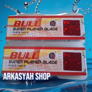 MATA PISAU PASAH BULL BOX 2 PCS (PISAU KAYU PISAU SERUT PISAU PASAH PISAU BAJA)