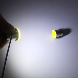 10 Chiếc Đèn LED 12V Xe Hơi Tín Hiệu Bóng Đèn 5 Màu 1156 Ba15S COB 12SMD P21W Siêu Sáng Xe Máy Bật Đèn Phanh Thay Thế