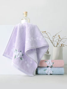 ผ้าขนหนูผ้าฝ้ายแท้ 32S ผ้าขนหนูแบบสเปรย์สำหรับผู้ชายและผู้หญิงที่นุ่มสบาย ไม่มีเส้นใยหลุดร่วง