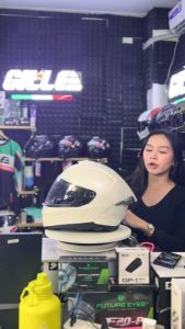GILLE Z-501 Nebula Plain Full Face Single Visor Motorcycle Helmet