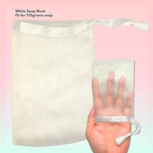 Soap Mesh (fit for 135g soap bar) foamy and bubbles exfoliate