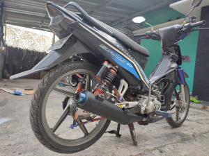 Knalpot Tsukigi Standar Racing Jupiter Z, Z1, Vega R, ZR, RR, & MX 135