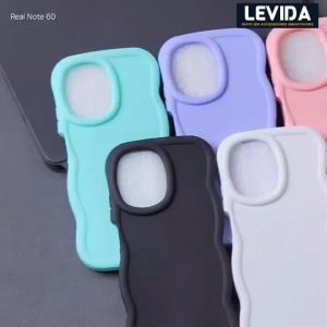 Case Candy Macaron Gelombang Warna Softcase Realme Note 60