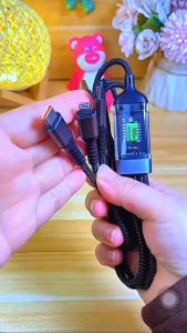 KABEL CASAN HP CEPAT PENUH MICRO USB / 3IN1 FAST CHARGING / CABLE 3 IN 1 USB 100Watt