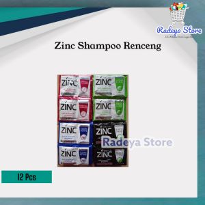 Shampoo zinc anti dandruff renceng isi 12 promo..