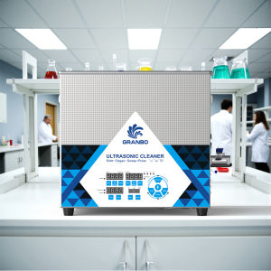 Granbo Ultrasonic Cleaner One-Touch CleaningHeating Deep Mode ECO Energy-Saving Ultrasonic Cleaning Machine Excellent for LabsCarburetorJewelryDenturesAutomotive & Industrial Parts