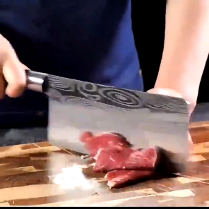 5-Piece Japanese Damascus Steel Knife Set High-Quality Stainless Steel Kitchen Knives with Non-Stick Sheaths