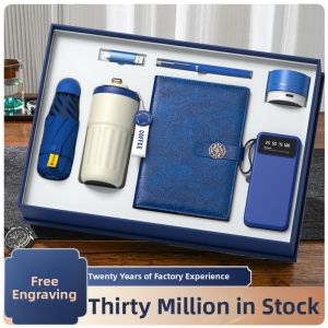 ZHUOLESHI | Business Gift Notebook Coffee Cup Set