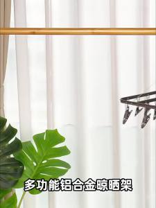 youqin | Stainless Steel Invisible Multi-clip Sock Drying Rack
